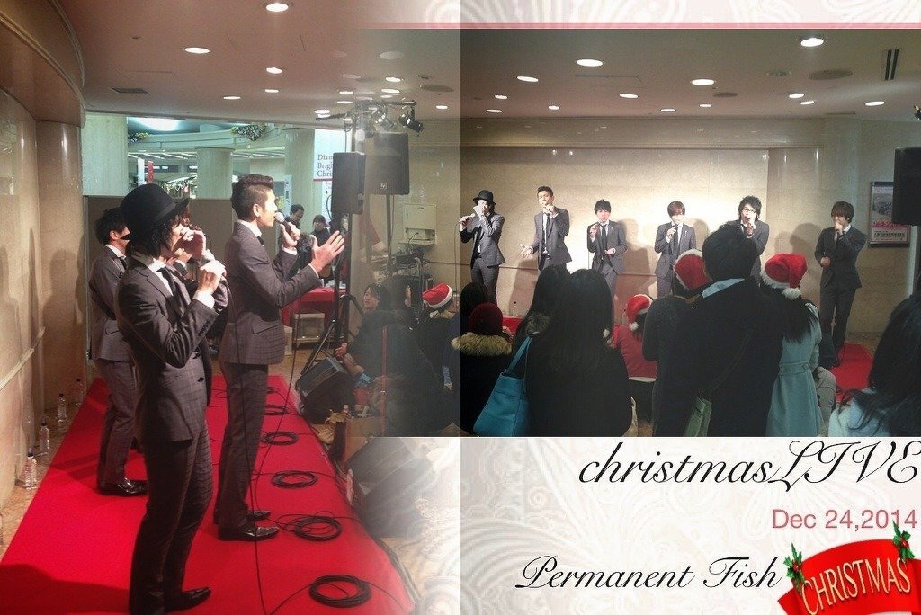 MUSIC'AMOR -vol.6-“ Permanent Fish クリスマス・アカペラミニライブ”（17：30～20：00）