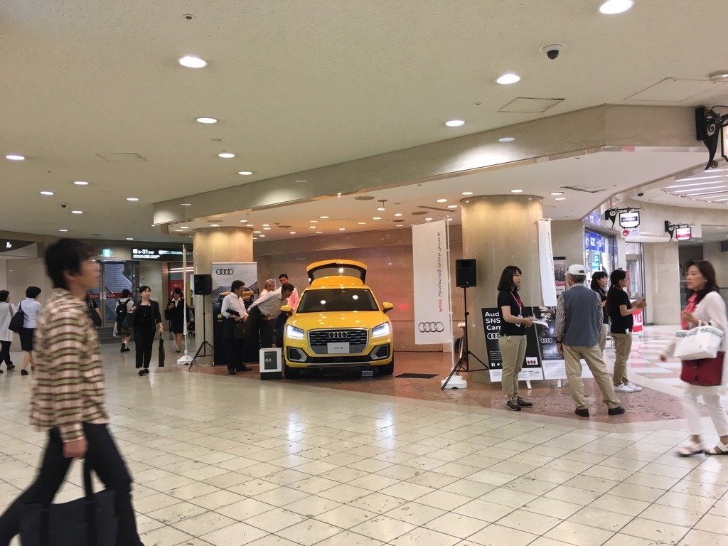 アウディジャパン車両展示イベント