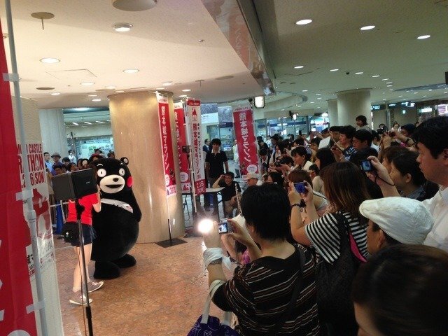 熊本城マラソン2014PRキャラバン