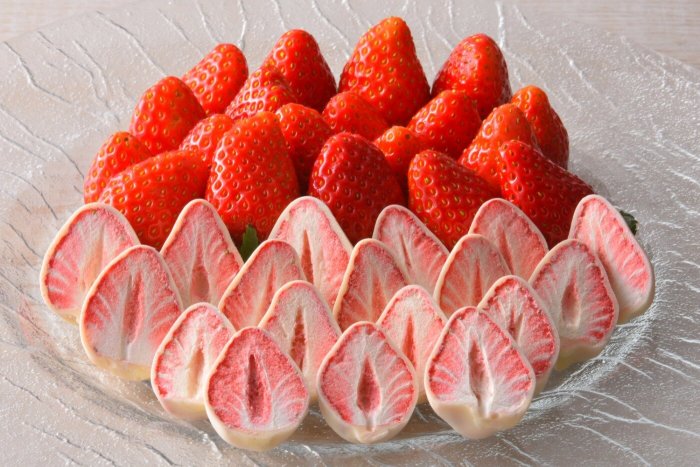 「栃木県産とちおとめ100%使用」恋するいちご♥