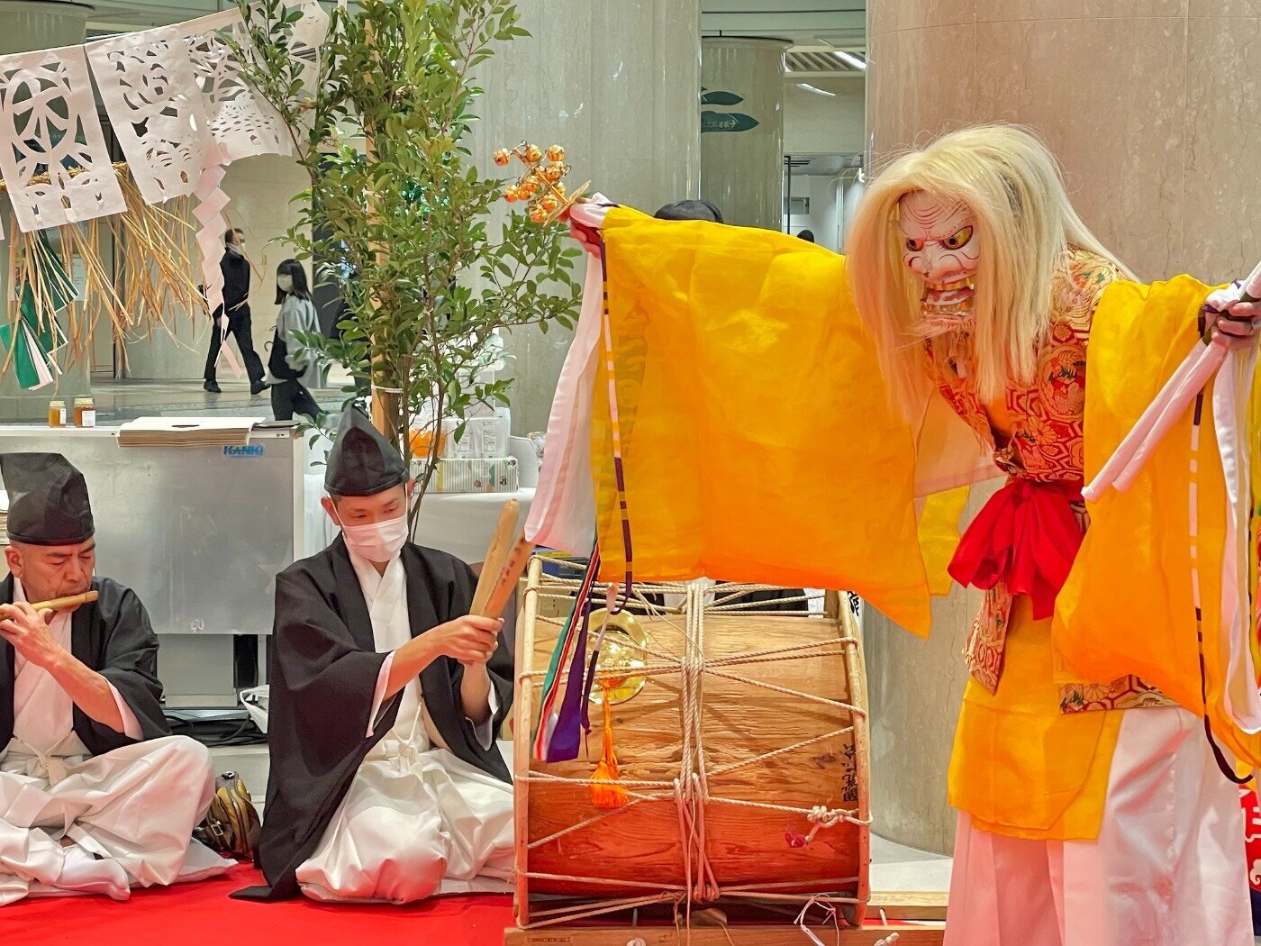 高千穂の夜神楽講演の写真