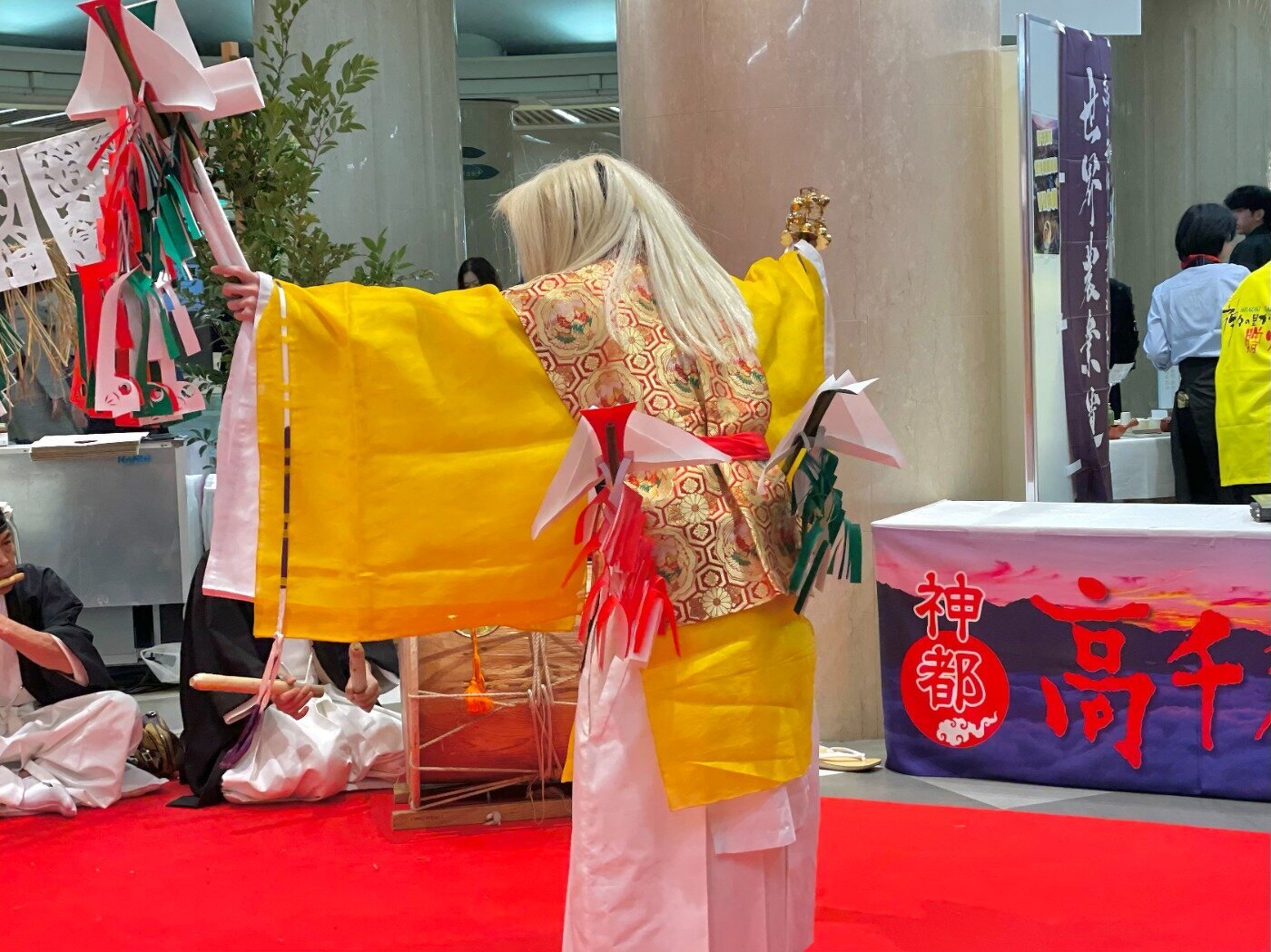 高千穂の夜神楽講演の写真