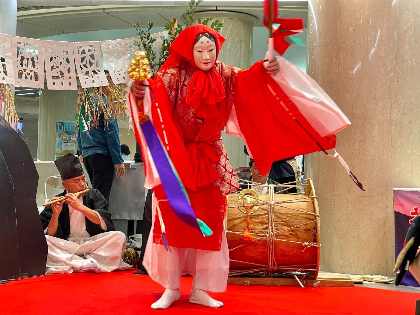 高千穂の夜神楽講演の写真