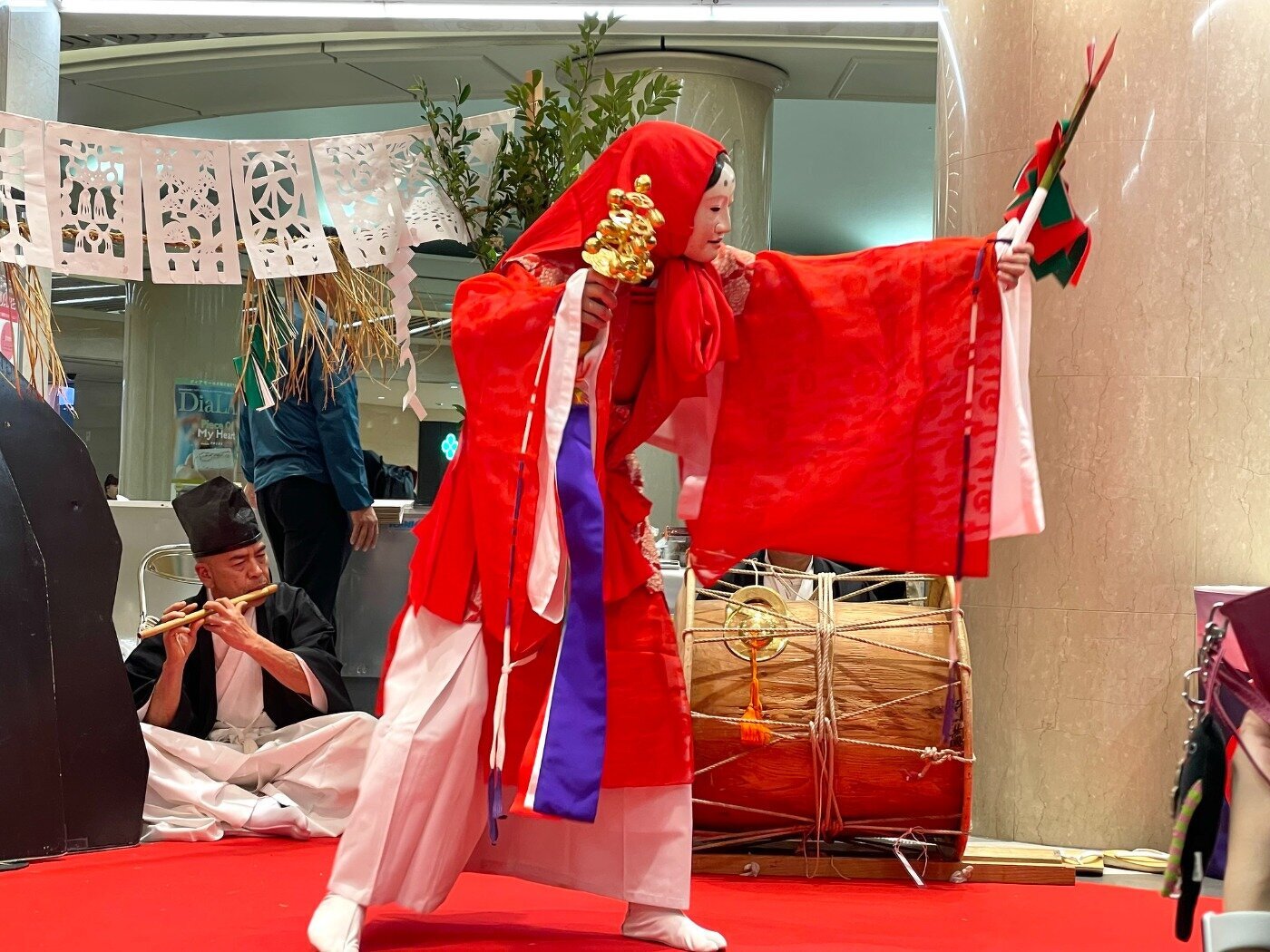 高千穂の夜神楽講演の写真