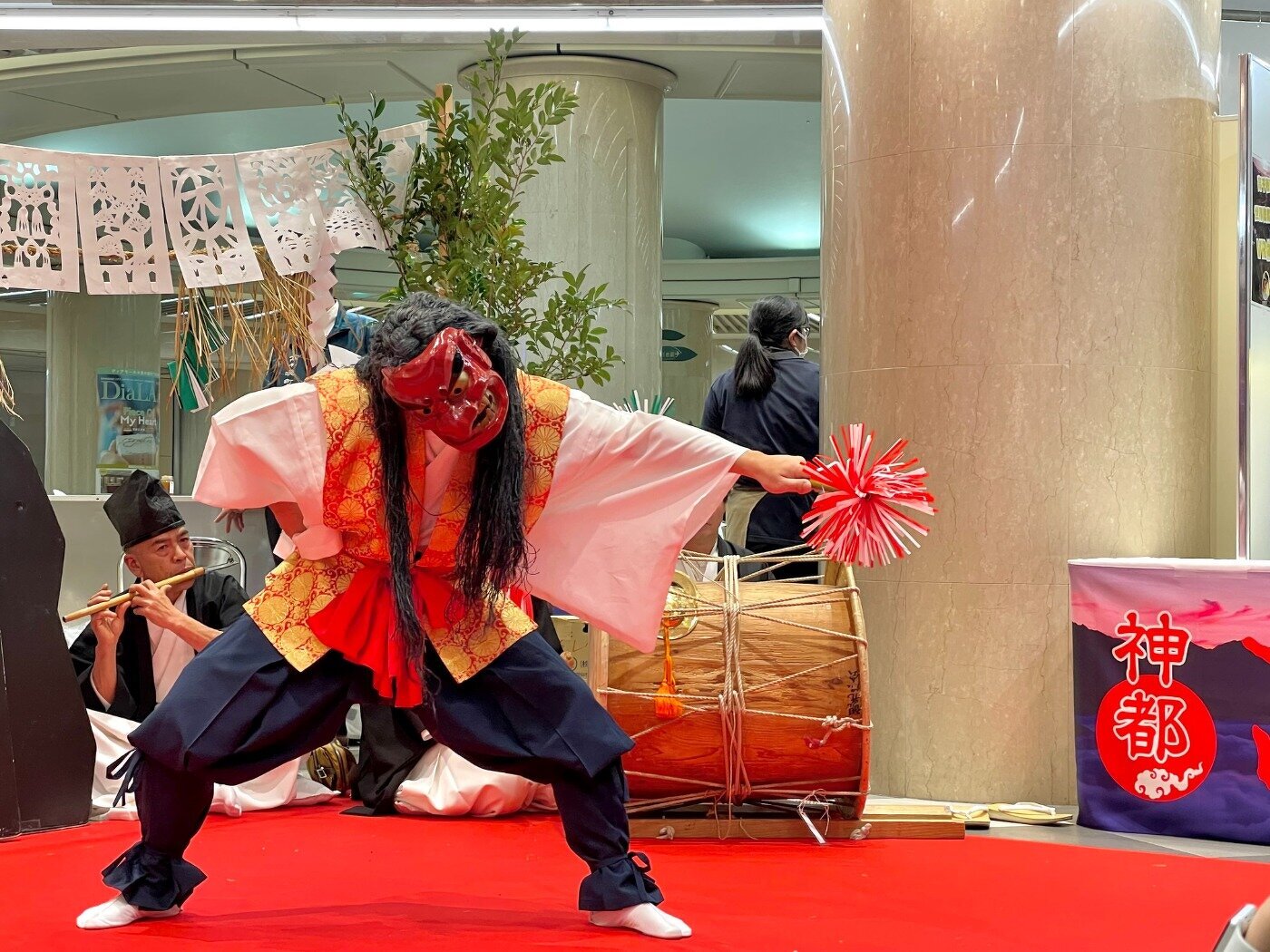 高千穂の夜神楽講演の写真