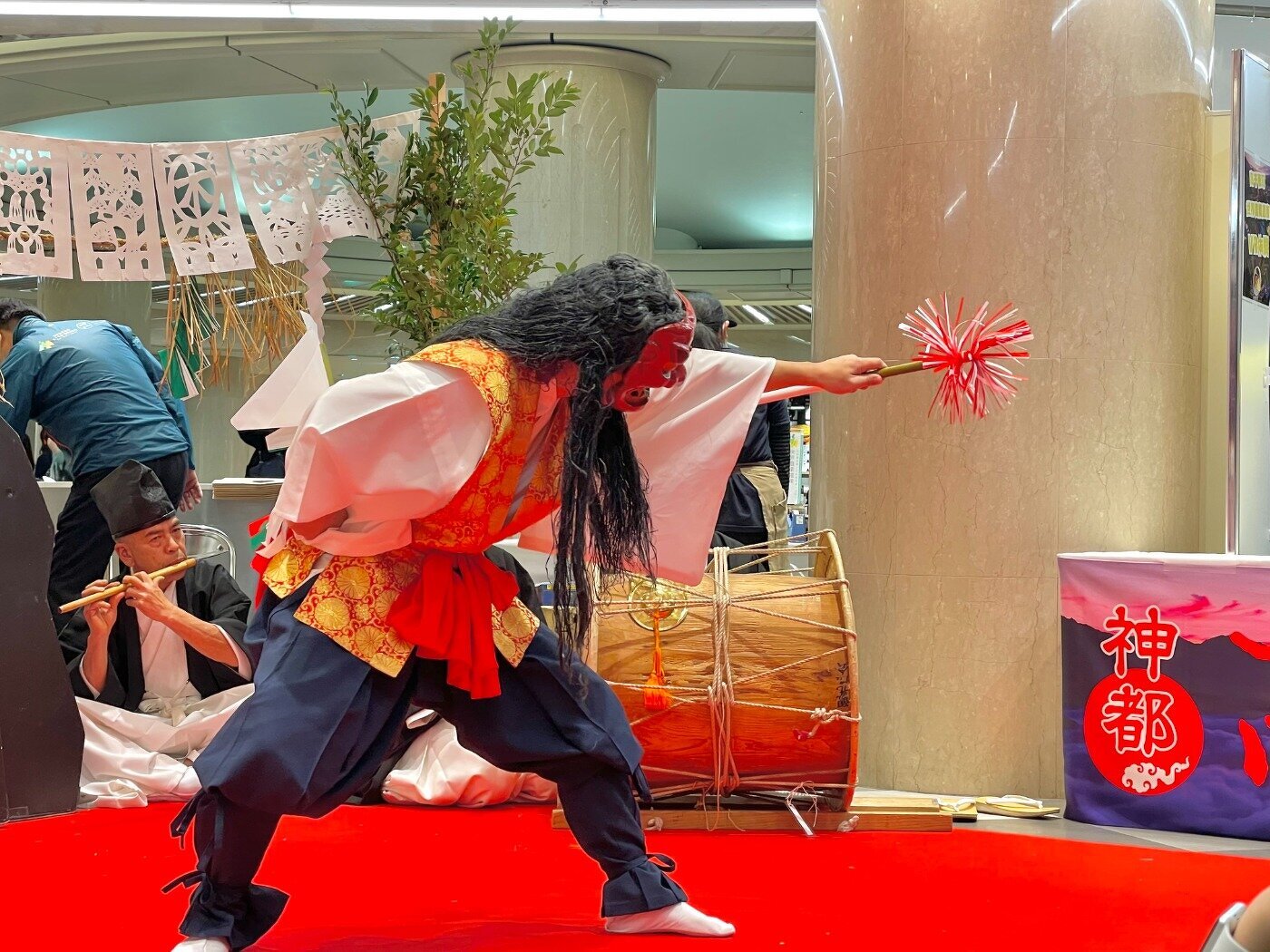 高千穂の夜神楽講演の写真