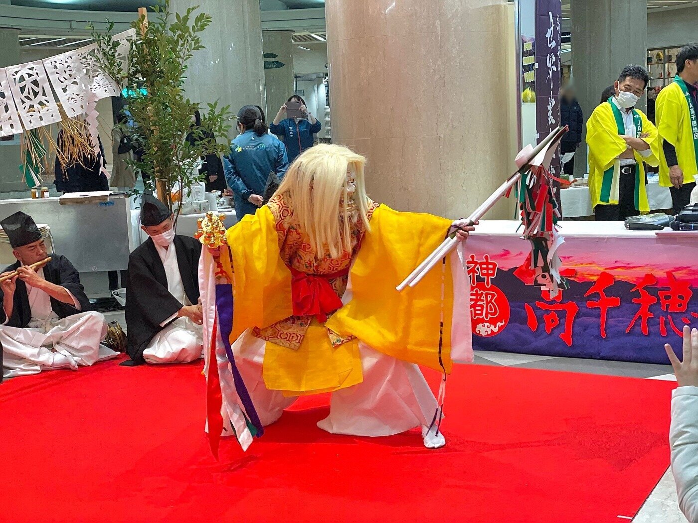 高千穂の夜神楽講演の写真