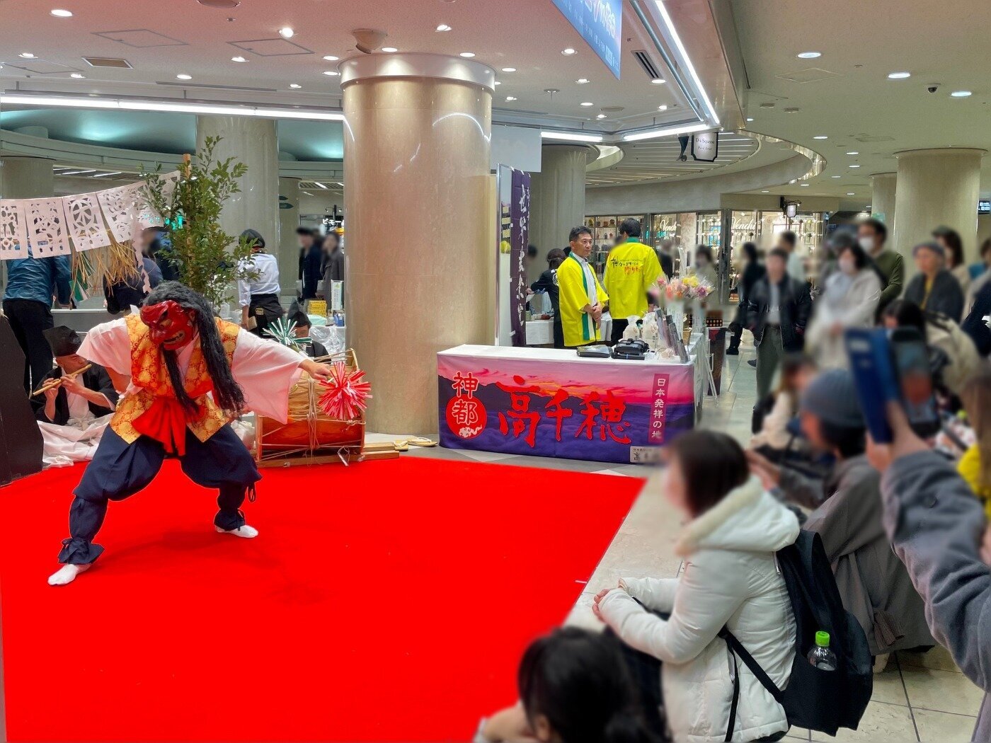 高千穂の夜神楽講演の写真